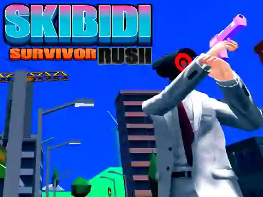 Trò chơi Skibidi Survivor Rush trực tuyến
