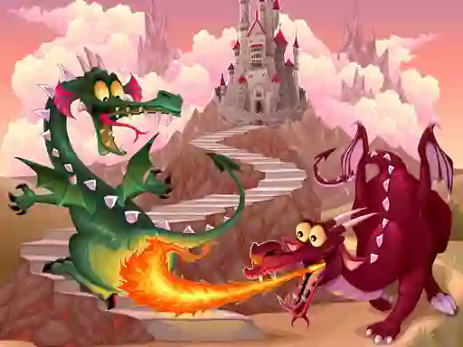 Trò chơi Fairy Tale Dragons Memory trực tuyến