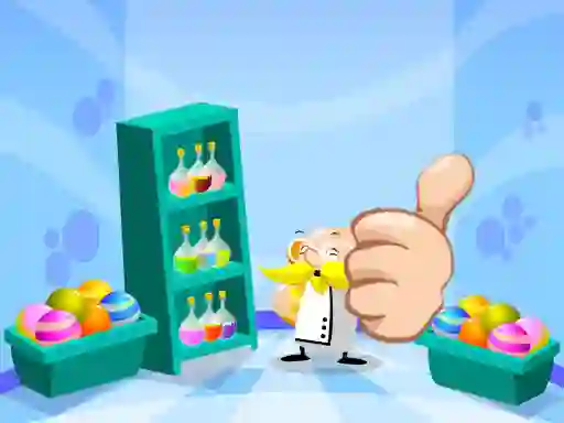 Trò chơi Crazy Professor Bubble trực tuyến