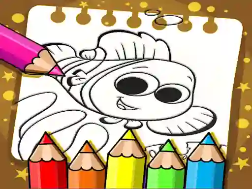 Trò chơi Finding Nemo Color Book trực tuyến
