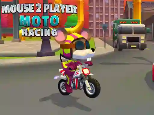 Trò chơi Mouse 2 Player Moto Racing trực tuyến