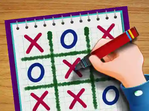 Trò chơi Tic Tac Toe Paper Note II trực tuyến