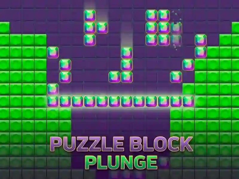 Trò chơi Puzzle Block Plunge trực tuyến