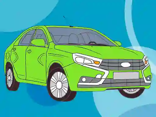 Trò chơi Russian Cars Coloring Book trực tuyến