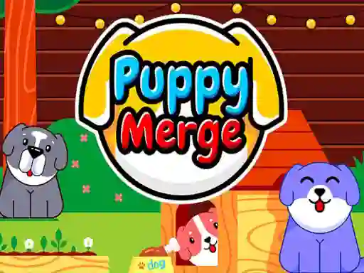 Trò chơi Puppy Merge trực tuyến