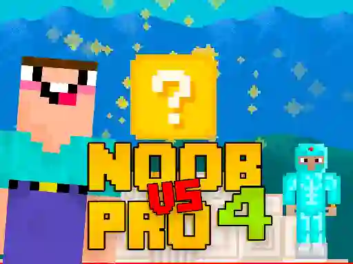 Trò chơi Noob vs Pro 4 Lucky Block trực tuyến