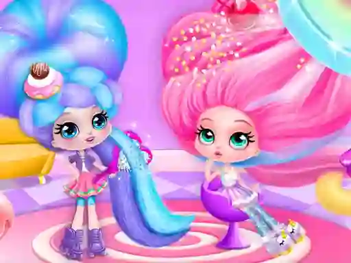Trò chơi Cotton Candy Style Hair Salon trực tuyến