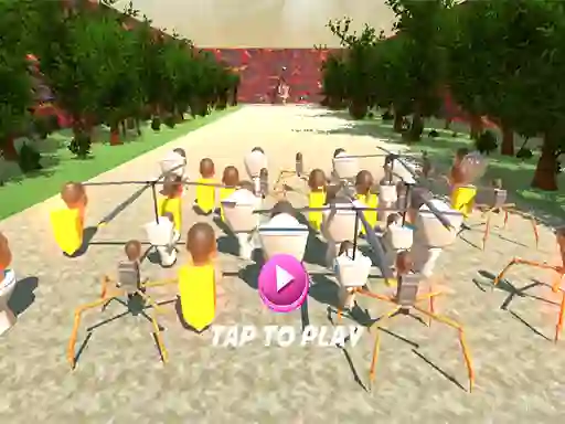 Trò chơi SQUID TOILET 3D trực tuyến