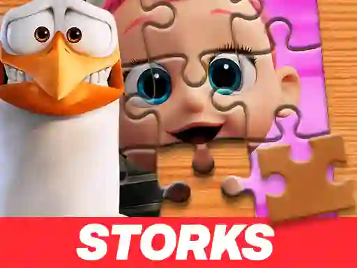 Trò chơi Storks Jigsaw Puzzle trực tuyến