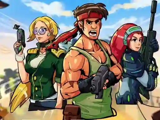 Trò chơi Metal Shooter Brother Squad trực tuyến