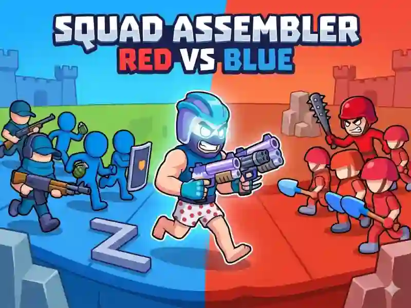 Trò chơi Squad Assembler Red Vs Blue trực tuyến