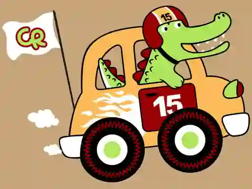 Trò chơi Fast Racing Cars Coloring trực tuyến
