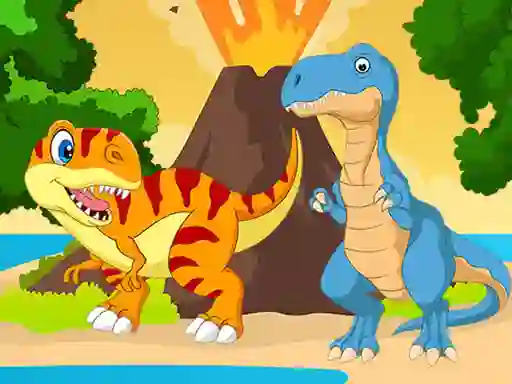 Trò chơi Dino Jigsaw trực tuyến