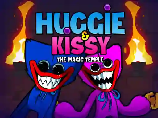 Trò chơi Huggie & Kissy The Magic Temple trực tuyến