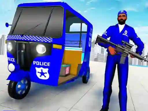 Trò chơi Police Auto Rickshaw Taxi trực tuyến