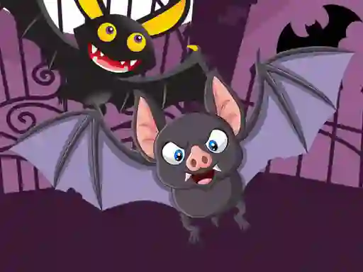 Trò chơi Scary Midnight Hidden Bats trực tuyến