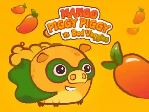 Trò chơi Mango Piggy Piggy vs Bad Veggies trực tuyến