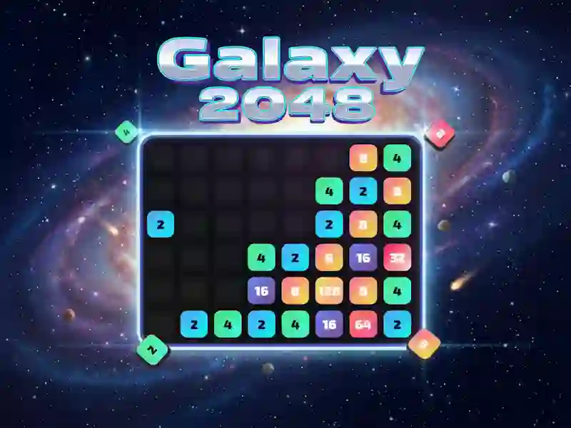 Trò chơi Galaxy 2048 trực tuyến