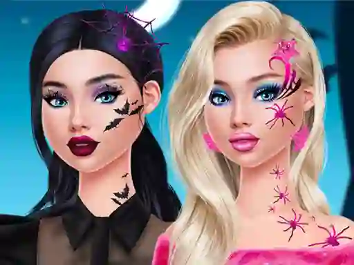 Trò chơi Pop Culture Halloween Makeup trực tuyến