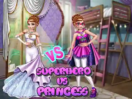Trò chơi Annie Superhero vs Princess trực tuyến