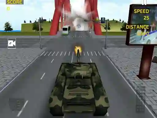 Trò chơi Army Tank Driving Simulation trực tuyến
