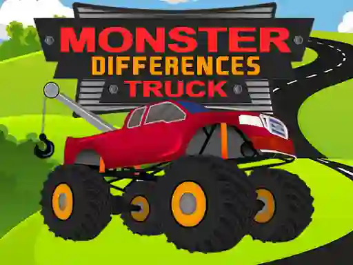 Trò chơi Monster Truck Differences trực tuyến