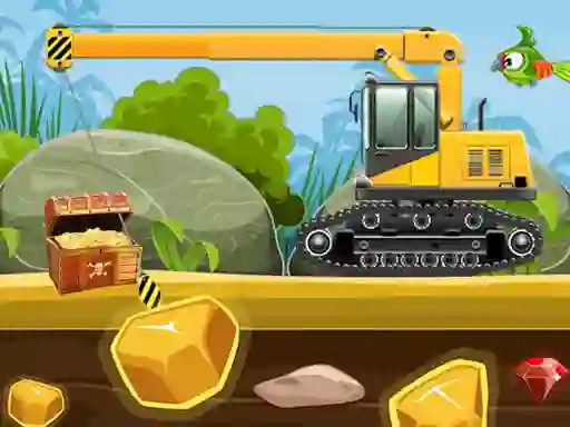 Trò chơi Gold Truck Crane trực tuyến
