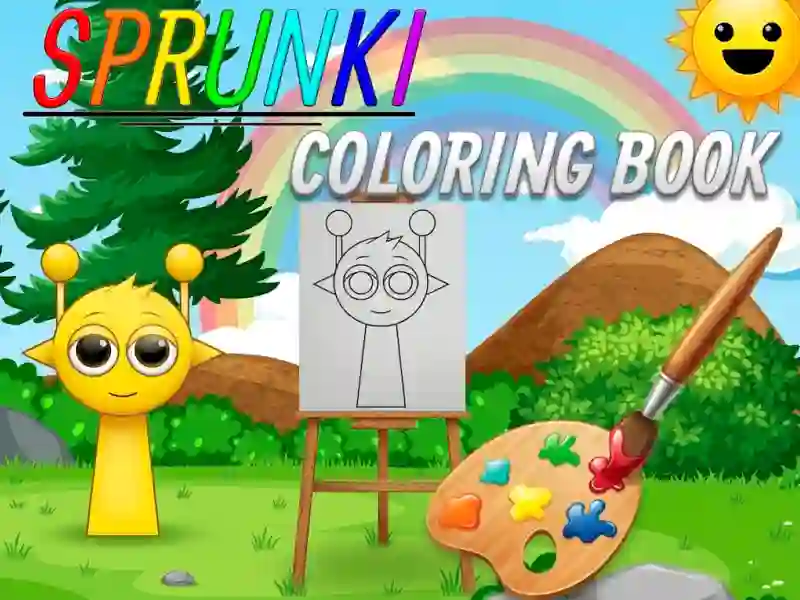 Trò chơi Sprunki Coloring Book trực tuyến