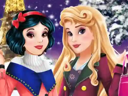 Trò chơi Aurora and Snow White Winter Fashion trực tuyến