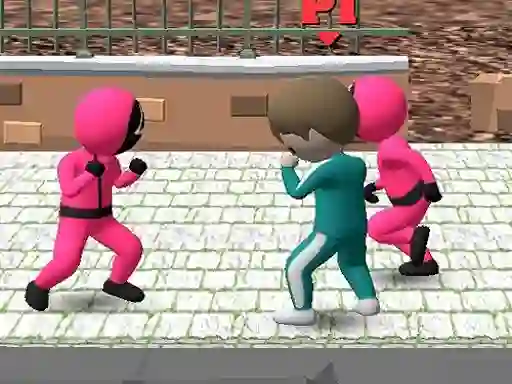 Trò chơi Squid Game Multiplayer Fighting trực tuyến