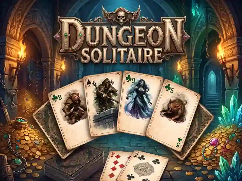 Trò chơi Dungeon Solitaire trực tuyến