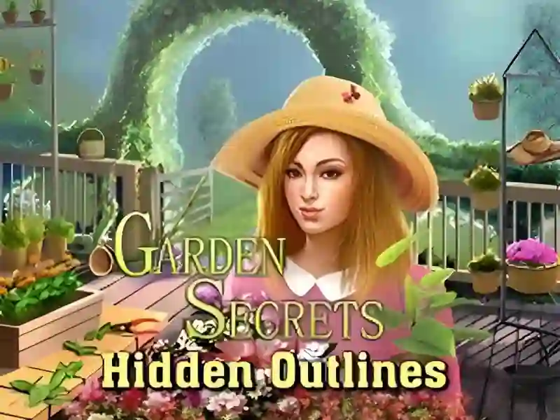 Trò chơi Garden Secrets Hidden Objects by Outline trực tuyến
