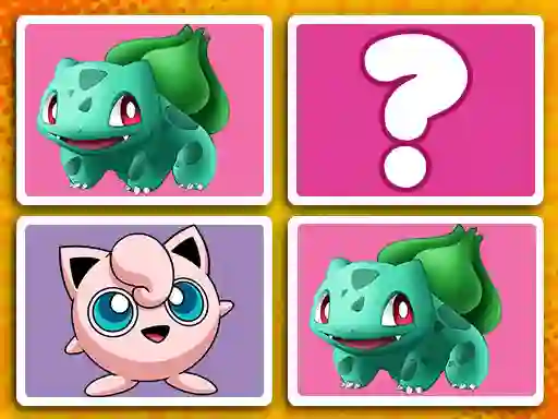 Trò chơi Poke World Find-Pairs trực tuyến