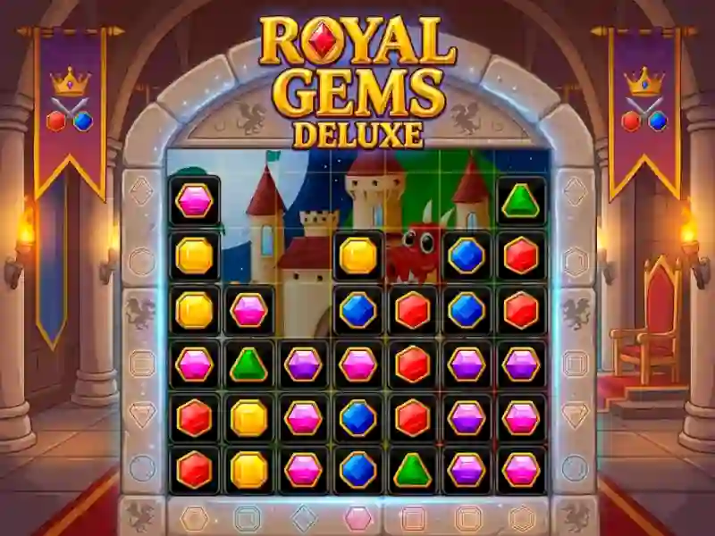 Trò chơi Royal Gems Deluxe trực tuyến