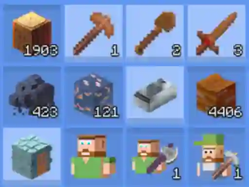 Trò chơi Grindcraft Remastered trực tuyến
