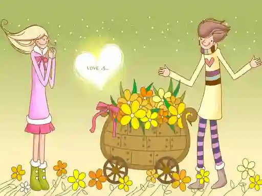 Trò chơi Love Couple Slide trực tuyến