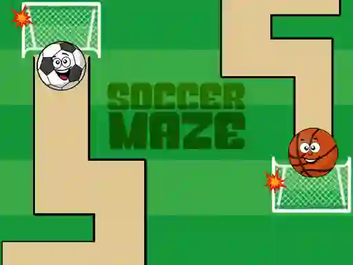 Trò chơi Soccer Maze trực tuyến