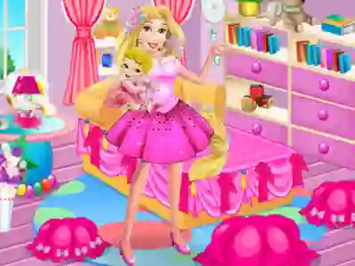 Trò chơi Sweet Baby Bedroom trực tuyến
