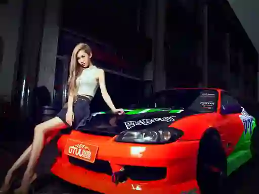 Trò chơi Girls and Cars trực tuyến
