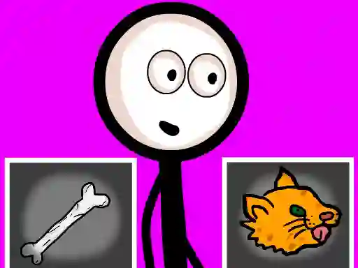 Trò chơi Stickman Choosing actions trực tuyến