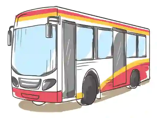Trò chơi Cartoon Bus Slide trực tuyến