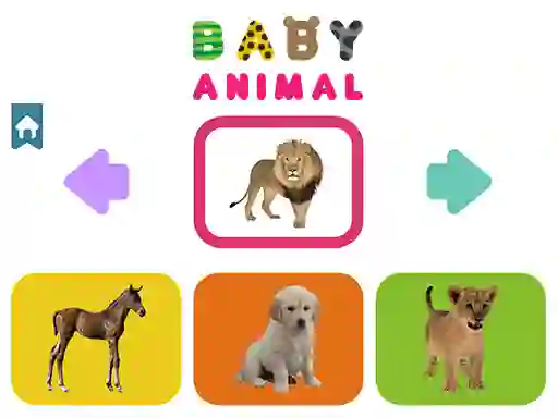 Trò chơi Baby Animal trực tuyến