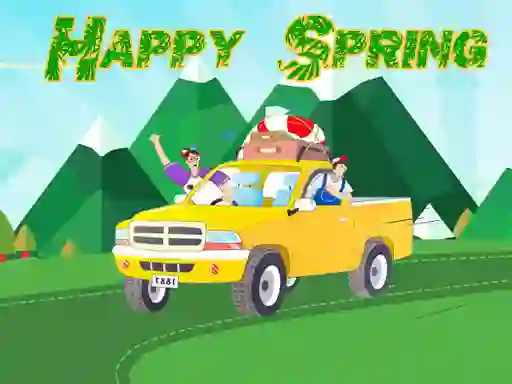 Trò chơi Happy Spring Jigsaw Puzzle trực tuyến