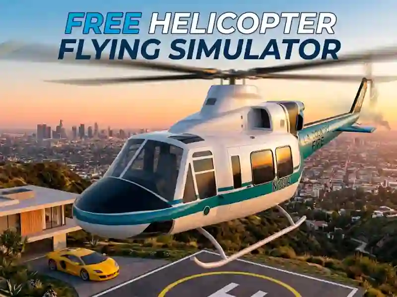 Trò chơi Free Helicopter Flying Simulator trực tuyến