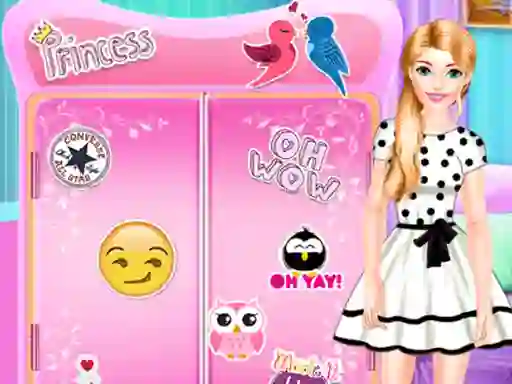 Trò chơi Fashion Closet Makeover trực tuyến
