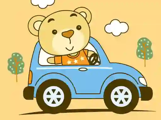 Trò chơi Cute Animal Ride Match 3 trực tuyến