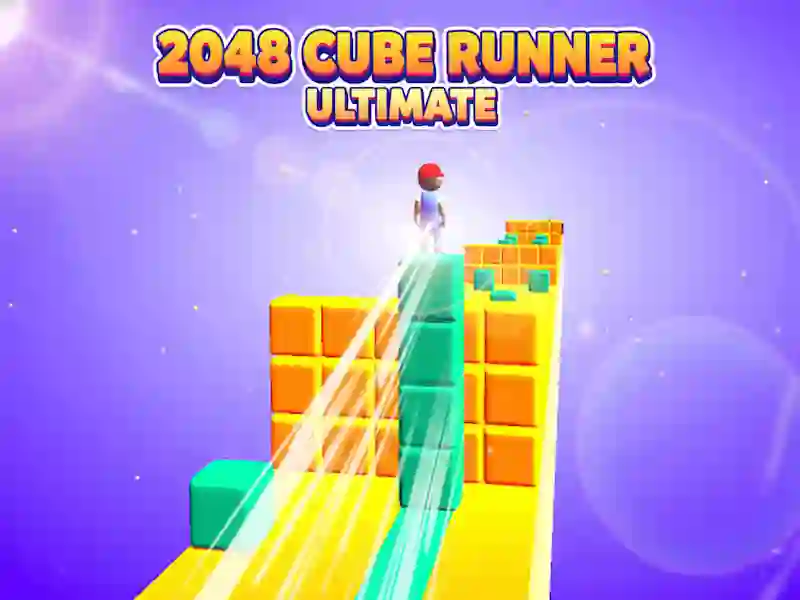 Trò chơi 2048 Cube Runner ultimate trực tuyến
