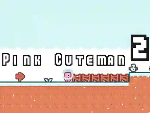 Trò chơi Pink cuteman 2 trực tuyến