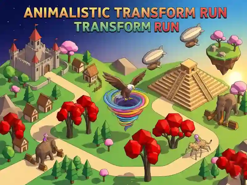Trò chơi Animalistic Transform Run trực tuyến