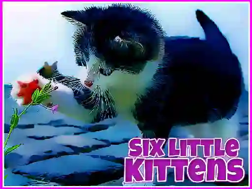 Trò chơi Six Little Kittens trực tuyến